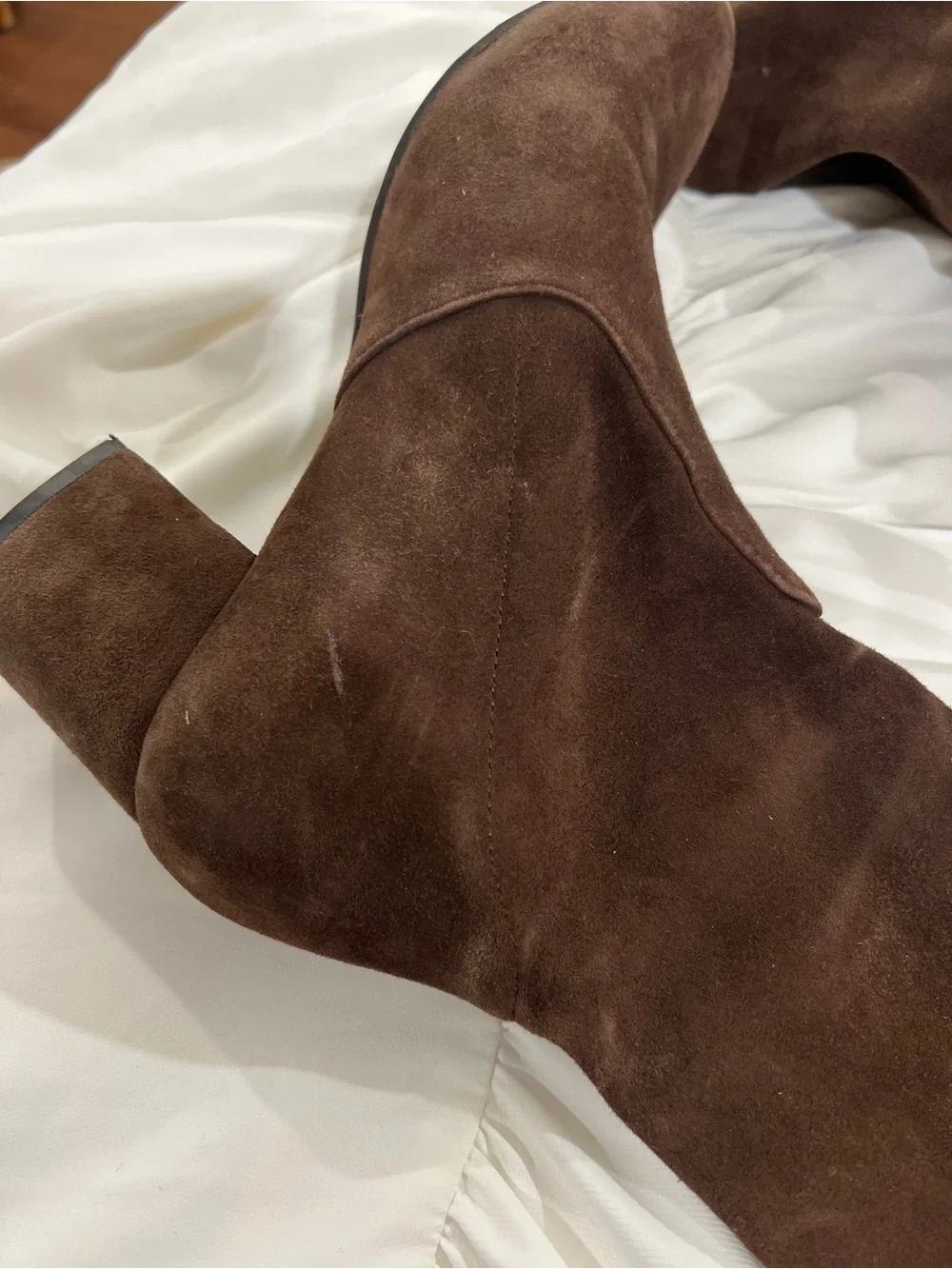 Stuart Weitzman Tieland Suede Over The Knee Boots